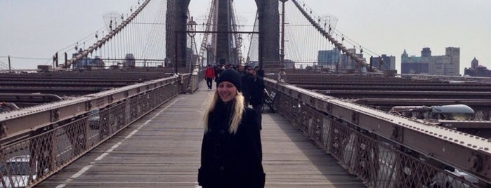 Brooklyn Bridge is one of New York.