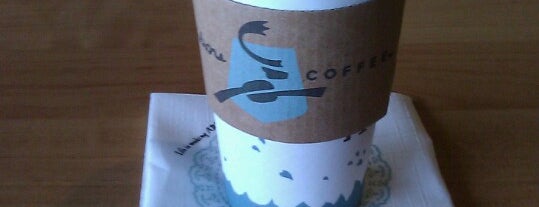 Caribou Coffee is one of favorite spots!.