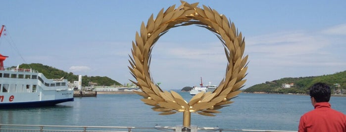 Tonosho Port Ferry Terminal is one of Lugares favoritos de Shigeo.