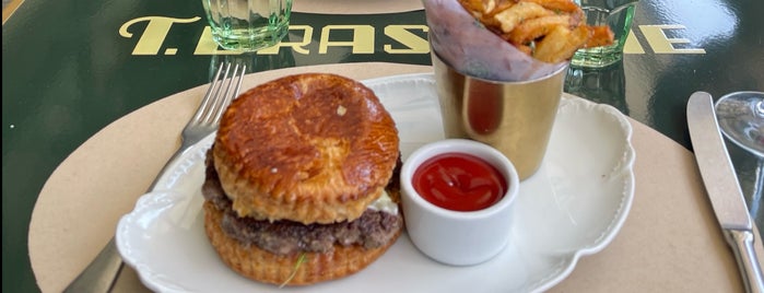 T.Brasserie is one of Burgers.