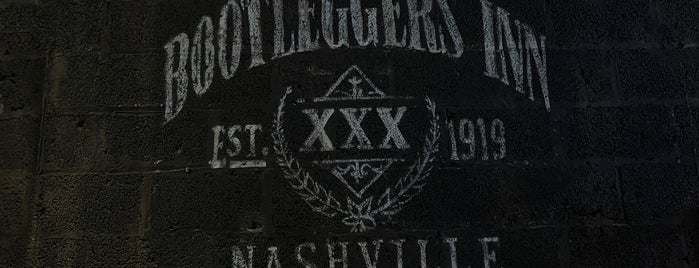 Bootleggers Inn is one of Nashville 2016.