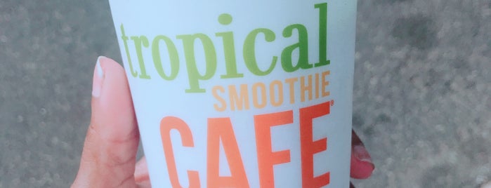 Tropical Smoothie Cafe is one of Coffee Shops.
