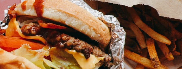 Five Guys is one of Top picks for Burger Joints.