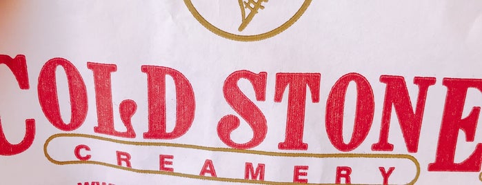 Cold Stone Creamery is one of Tempat yang Disukai Nicole.