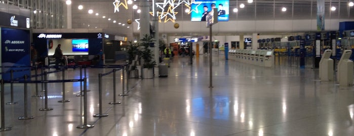 Aeropuerto Internacional de Atenas Eleftherios Venizelos (ATH) is one of Been to.