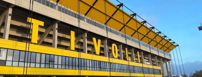 Tivoli is one of Football stadiums I visited.