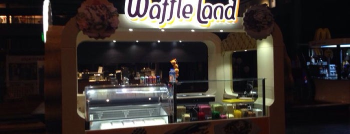 WaffleLand is one of สถานที่ที่ Naciye ถูกใจ.