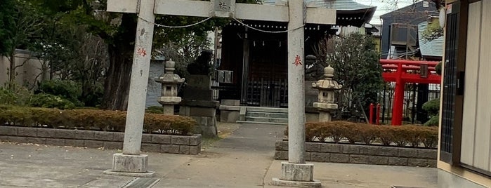 白山神社 is one of 東京都大田区の神社.