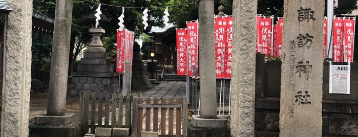 諏訪神社 is one of 東京都大田区の神社.
