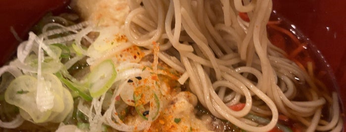 Okutone is one of 食べたい蕎麦.