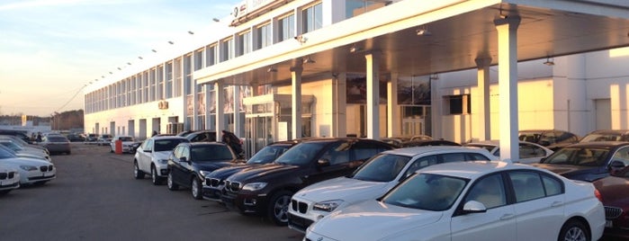 BMW БалтАвтоТрейд is one of P.O.Box: MOSCOW'un Beğendiği Mekanlar.
