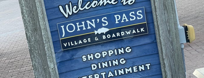 John's Pass Village and Boardwalk is one of Tempat yang Disukai Mario.