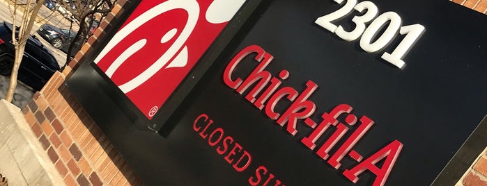 Chick-fil-A is one of Dinner.