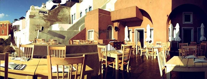 Sabores is one of Santorini.