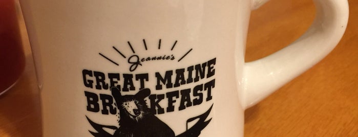 Jeannie's Great Maine Breakfast is one of Maine.
