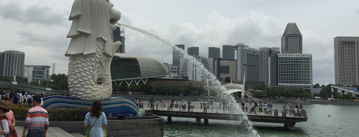 The Merlion is one of Liz's Saved Places.