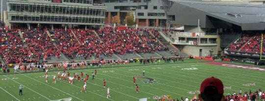 Nippert Stadium is one of NCAA Division I FBS Football Stadiums.