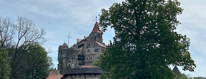 Pernštejn Castle is one of Czech Republic.