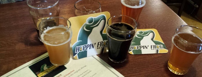 Hoppin' Frog Brewery is one of Best Breweries In The USA.