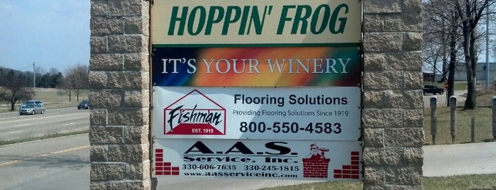 Hoppin' Frog Brewery is one of Most Iconic Booze per State.