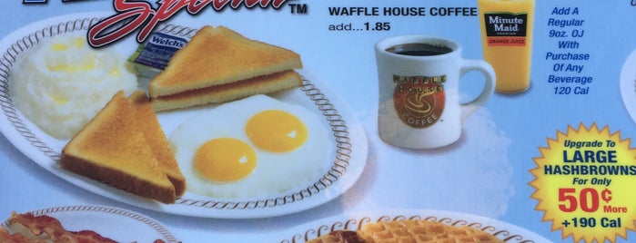 Waffle House is one of Wake Forest Grub Spots.