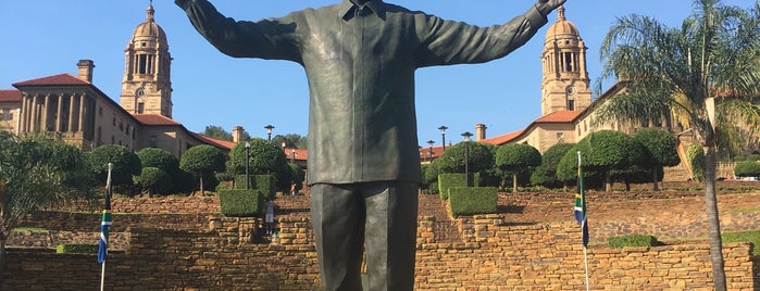 Nelson Mandela Statue is one of Johannesburg, South Africa.