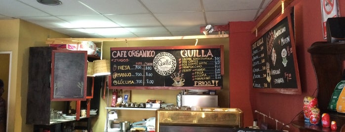 Quilla Café is one of Orte, die Kevin gefallen.