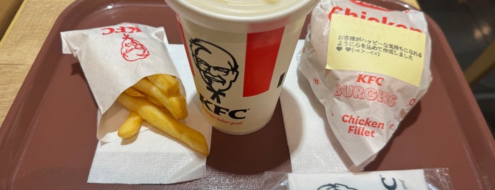 KFC is one of 電源のないカフェ（非電源カフェ）.