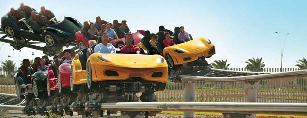 Ferrari World is one of Explore Yas Island.