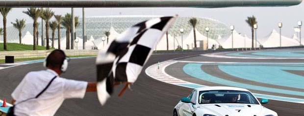 Yas Marina Circuit is one of Dubai and Abu Dhabi. United Arab Emirates.