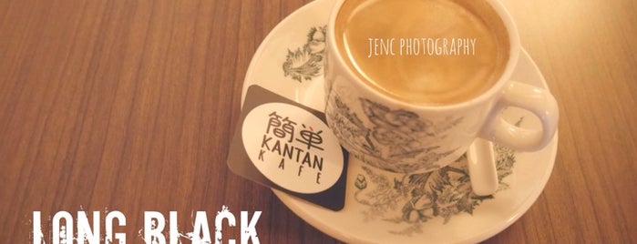 Kantan Kafe is one of Café and Ho Chiak in Penang..