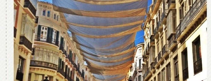 Calle Marqués de Larios is one of Malaga.