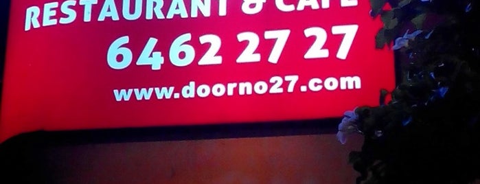Door no 27 is one of My must-go places :D.