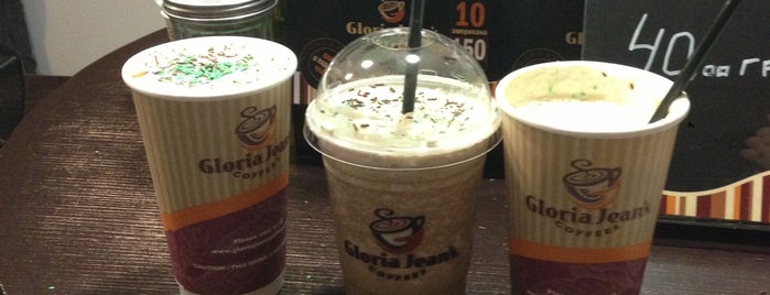 Gloria Jean's Coffees is one of to visit.