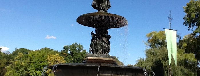 Bethesda Fountain is one of Bethesda Fountain.