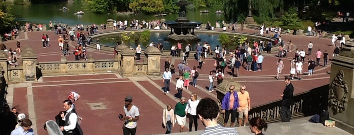 Conservatory Water is one of Bethesda Fountain.