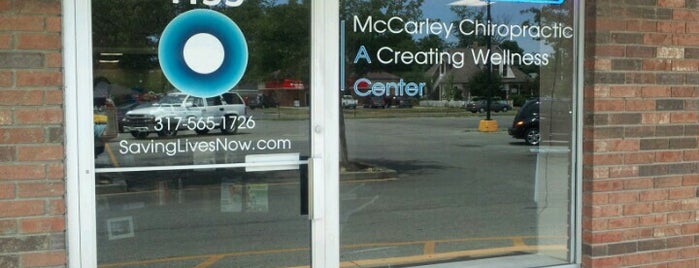 McCarley Chiropractic: A Creating Wellness Center is one of Indy Favs.