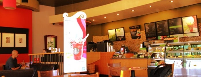 Starbucks is one of Manzanillo.