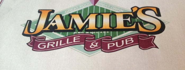 Jamie's Grille & Pub is one of MA Cohasset-Hingham Area.