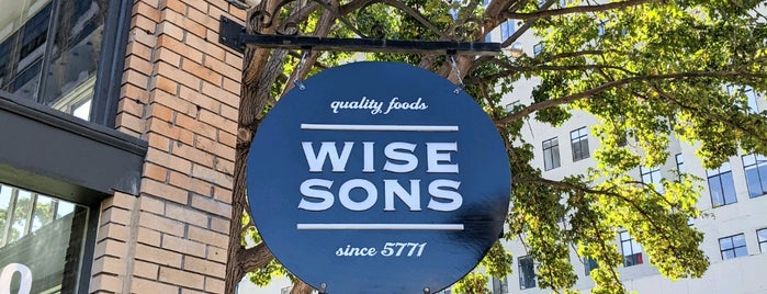 Wise Sons Jewish Deli is one of Town Lunch.