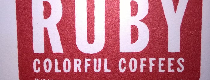 Ruby Coffee is one of Carly 님이 저장한 장소.