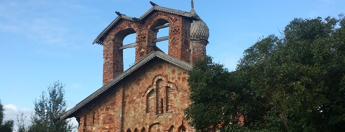 Церковь Иоанна Милостивого на Мячине is one of UNESCO World Heritage Sites in Russia / ЮНЕСКО.