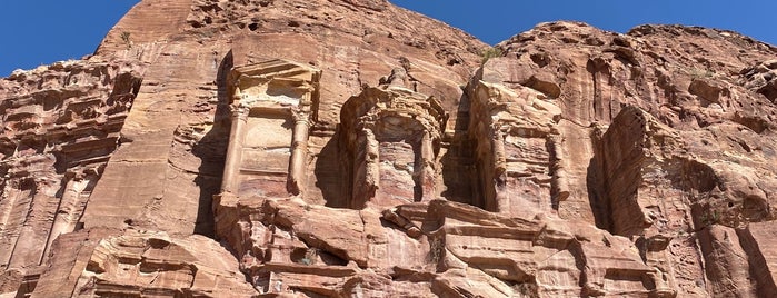 Royal Tombs is one of Petra.