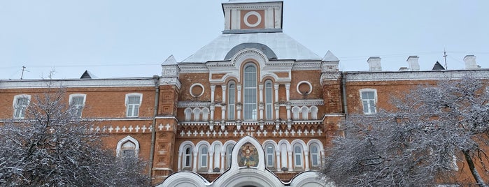 Троице-Сергиева пустынь is one of UNESCO World Heritage Sites in Russia / ЮНЕСКО.