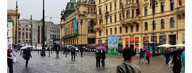 Náměstí Republiky is one of Prague, miluji te.