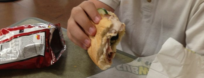 Subway is one of The 13 Best Places for Mint Chocolate in Chattanooga.