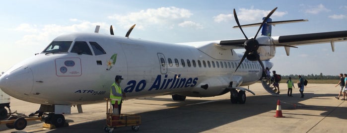 Siem Reap International Airport (REP) is one of Locais curtidos por Katy.