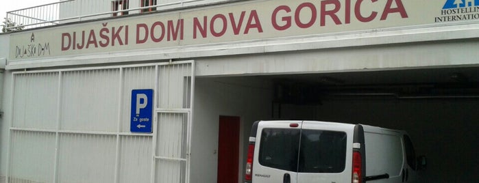 Dijaski Dom Nova Gorica is one of mis habituales.
