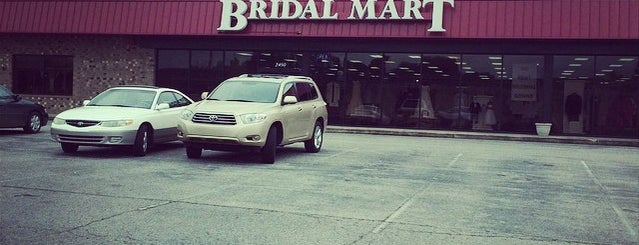 Bridal Mart is one of My mayorships.