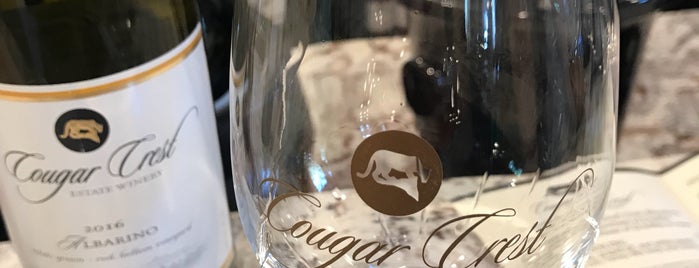 Cougar Crest Winery is one of Orte, die Kristen gefallen.